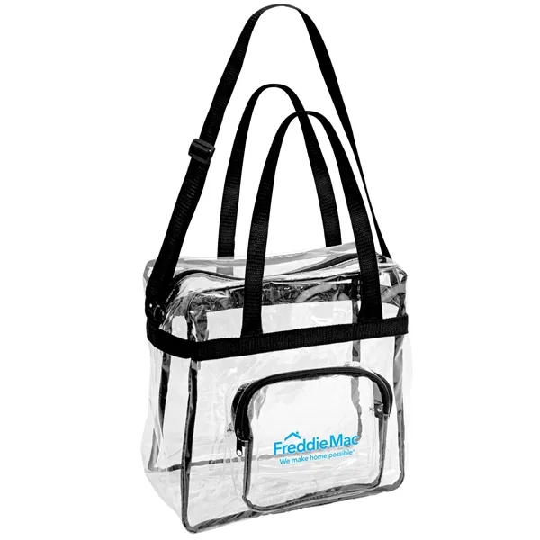 The Everything Clear Vinyl Tote Bag - The Everything Clear Vinyl Tote Bag - Image 6 of 6