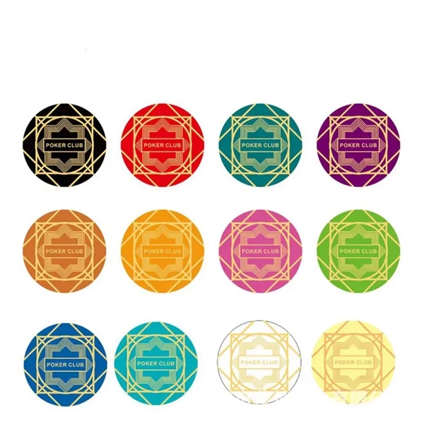10 Gram clay Dice Full Color Poker Chips