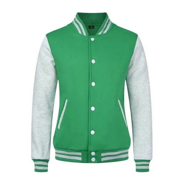Baseball Uniform Fleece Jacket - Baseball Uniform Fleece Jacket - Image 1 of 3