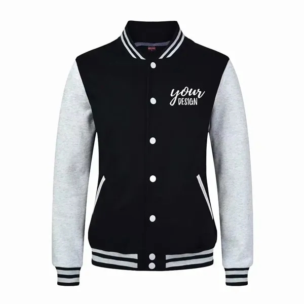 Baseball Uniform Fleece Jacket - Baseball Uniform Fleece Jacket - Image 2 of 3