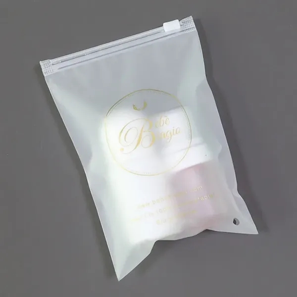 7.9" x 9.8" Matte Frosted Storage Zip-Lock Seal Bag - 7.9" x 9.8" Matte Frosted Storage Zip-Lock Seal Bag - Image 0 of 5