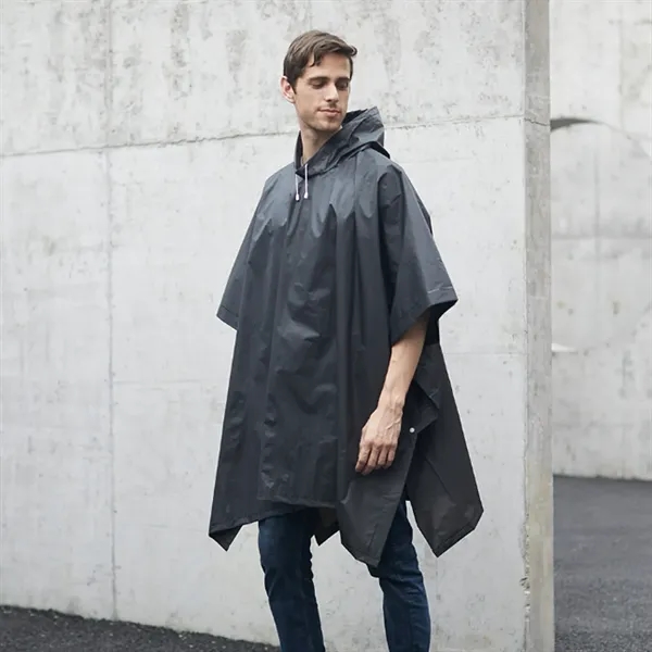 Reusable Rain Ponchos For Adults - Reusable Rain Ponchos For Adults - Image 4 of 6