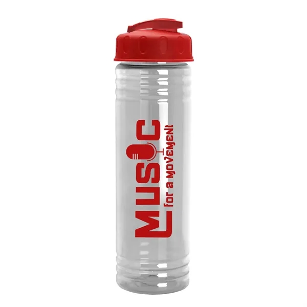 24 oz. Slim Fit Water Bottle with Flip Lid - 24 oz. Slim Fit Water Bottle with Flip Lid - Image 4 of 14