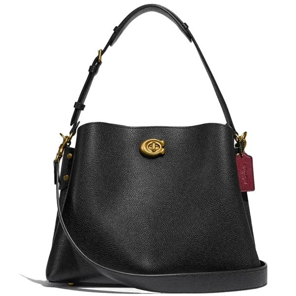 Coach Willow Shoulder Bag - Black - Coach Willow Shoulder Bag - Black - Image 0 of 0
