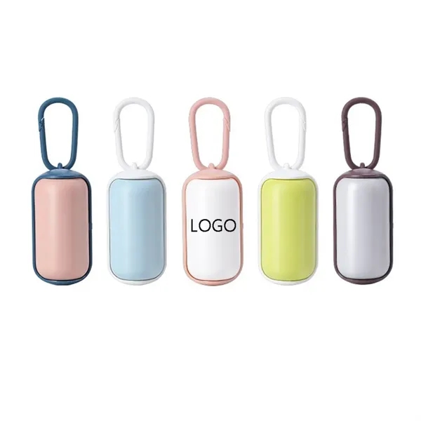 Portable Biodegradable Pill Pet Waste Garbage Bag Dispenser - Portable Biodegradable Pill Pet Waste Garbage Bag Dispenser - Image 0 of 2