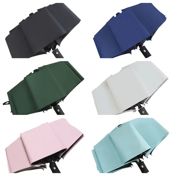 Sun And Rain Dual-use Automatic Three-fold Sunshade Umbrella - Sun And Rain Dual-use Automatic Three-fold Sunshade Umbrella - Image 4 of 4
