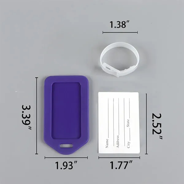 Plastics Luggage Tag Boarding Pass Information Board - Plastics Luggage Tag Boarding Pass Information Board - Image 1 of 1