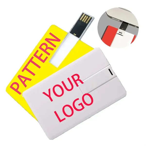 Credit Card USB Flash Drive Disk Custom Full Color - Credit Card USB Flash Drive Disk Custom Full Color - Image 0 of 1
