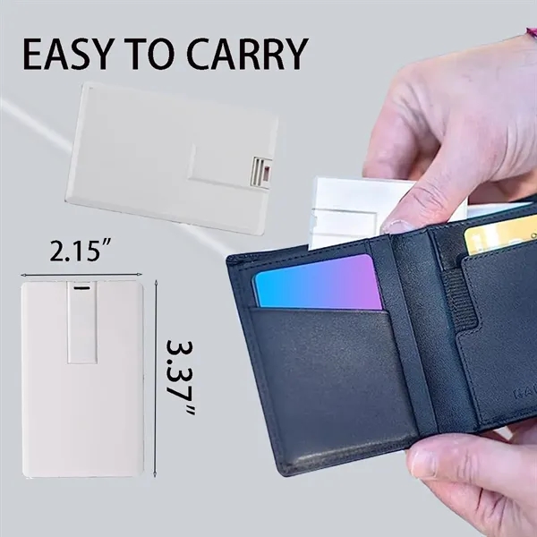 Credit Card USB Flash Drive Disk Custom Full Color - Credit Card USB Flash Drive Disk Custom Full Color - Image 1 of 1