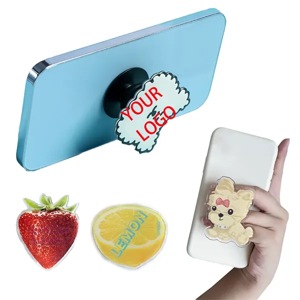 Customizable Acrylic Mobile Phone Holder Airbag Bracket - Customizable Acrylic Mobile Phone Holder Airbag Bracket - Image 0 of 1