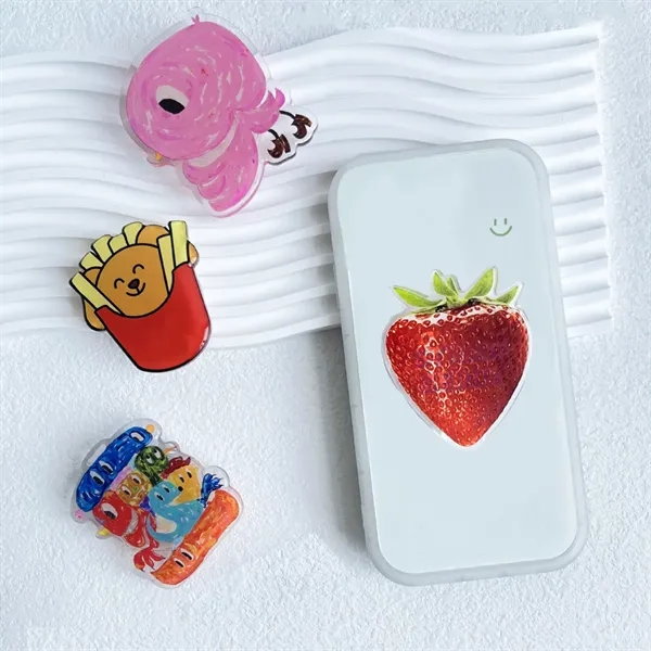 Customizable Acrylic Mobile Phone Holder Airbag Bracket - Customizable Acrylic Mobile Phone Holder Airbag Bracket - Image 1 of 1