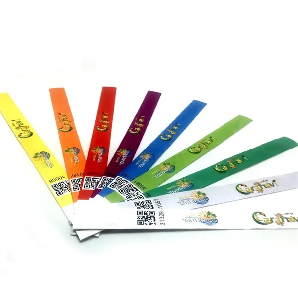Custom Tyvek Paper Wristbands for Events - Custom Tyvek Paper Wristbands for Events - Image 2 of 7