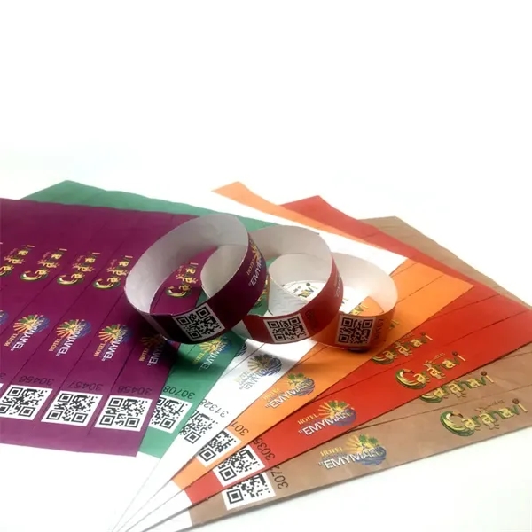 Custom Tyvek Paper Wristbands for Events - Custom Tyvek Paper Wristbands for Events - Image 3 of 7
