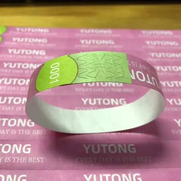 Custom Tyvek Paper Wristbands for Events - Custom Tyvek Paper Wristbands for Events - Image 5 of 7