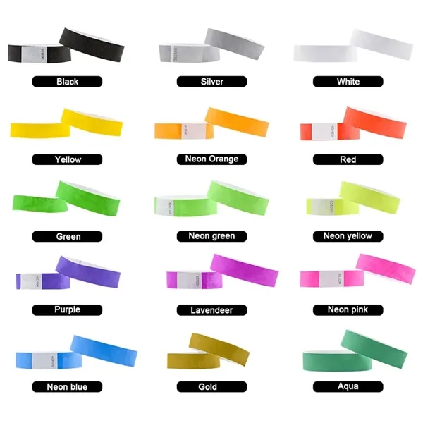 Custom Tyvek Paper Wristbands for Events - Custom Tyvek Paper Wristbands for Events - Image 7 of 7