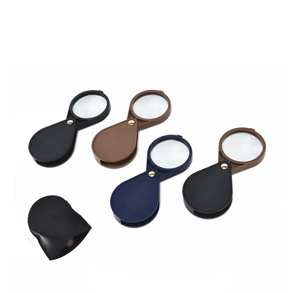 10X Mini Folding Pocket Magnifying Glass - 10X Mini Folding Pocket Magnifying Glass - Image 3 of 5