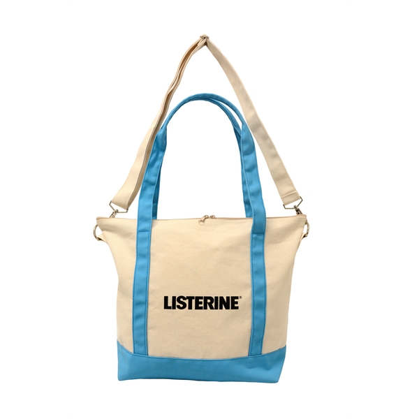 High-End Sublimated Canvas Tote - High-End Sublimated Canvas Tote - Image 4 of 7