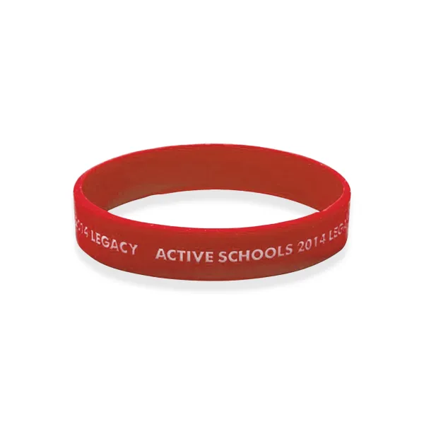 Custom Silkscreen Printed Silicone Wristbands-H - Custom Silkscreen Printed Silicone Wristbands-H - Image 11 of 11