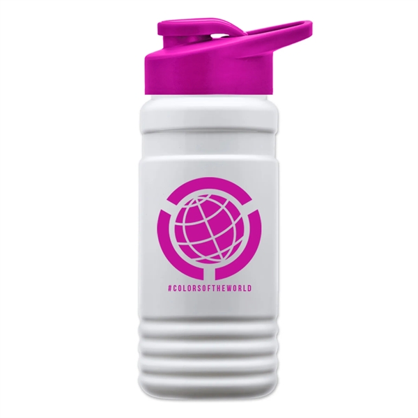 20 OZ. Big Grip Transparent Bottle -Drink-thru Lid - 20 OZ. Big Grip Transparent Bottle -Drink-thru Lid - Image 16 of 16