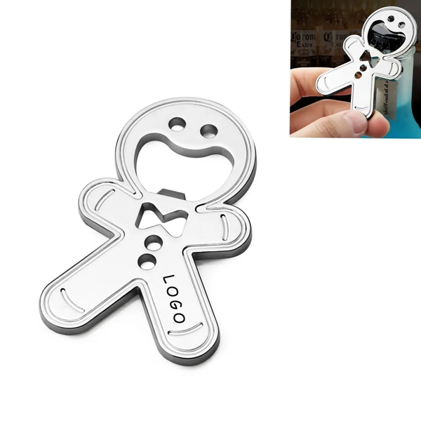 Doll Beer Bottle Opener With Magnet For Adsorption