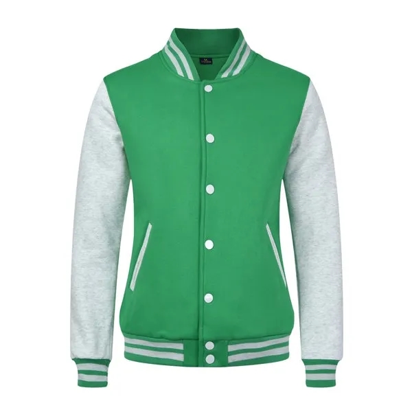 Baseball Uniform Fleece Jacket - Baseball Uniform Fleece Jacket - Image 3 of 3