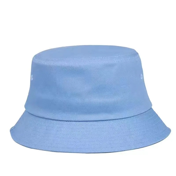 Embroidered Cotton Bucket Hat - Embroidered Cotton Bucket Hat - Image 1 of 2