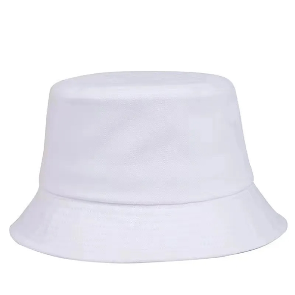 Embroidered Cotton Bucket Hat - Embroidered Cotton Bucket Hat - Image 2 of 2