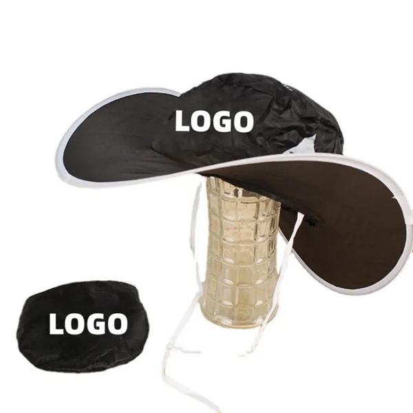 Quick-dry Folding Cowboy Hat With Pouch - Quick-dry Folding Cowboy Hat With Pouch - Image 1 of 2