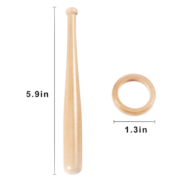 Creative Wooden Baseball Holder - Creative Wooden Baseball Holder - Image 2 of 3