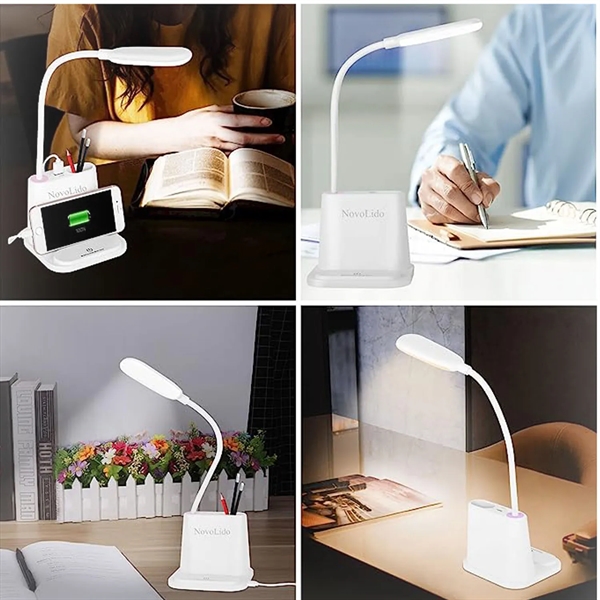 Multi-Functional Fan Usb Pen Holder Lamp - Multi-Functional Fan Usb Pen Holder Lamp - Image 2 of 3