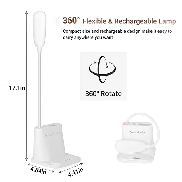 Multi-Functional Fan Usb Pen Holder Lamp - Multi-Functional Fan Usb Pen Holder Lamp - Image 3 of 3