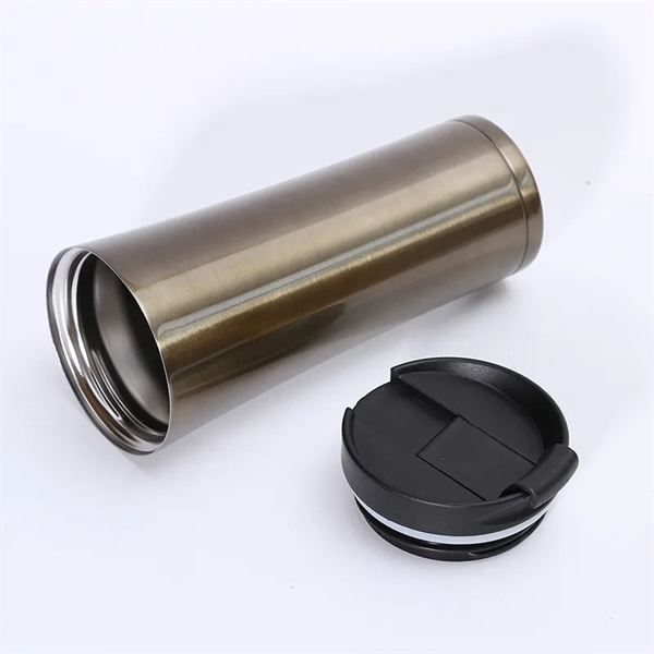 17oz Stainless Steel Tumbler Vacuum Insulated Mug - 17oz Stainless Steel Tumbler Vacuum Insulated Mug - Image 4 of 6