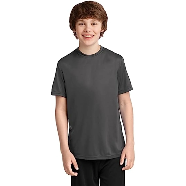 REPREVE® - Youth rPET Performance Short Sleeve T-Shirt - REPREVE® - Youth rPET Performance Short Sleeve T-Shirt - Image 3 of 14