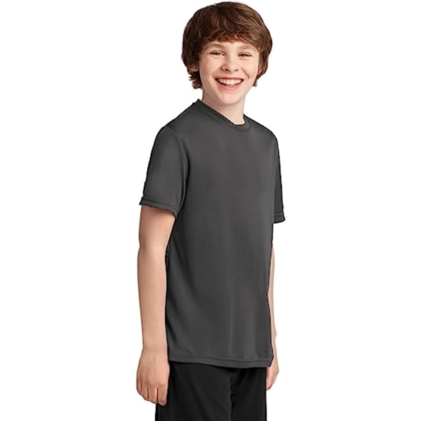 REPREVE® - Youth rPET Performance Short Sleeve T-Shirt - REPREVE® - Youth rPET Performance Short Sleeve T-Shirt - Image 2 of 14