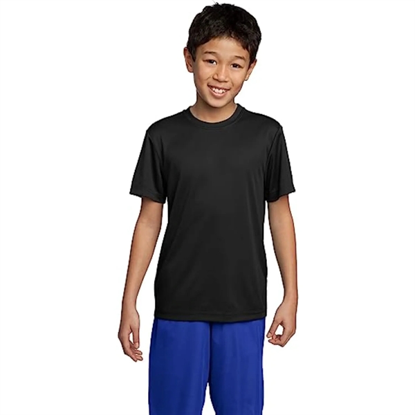 REPREVE® - Youth rPET Performance Short Sleeve T-Shirt - REPREVE® - Youth rPET Performance Short Sleeve T-Shirt - Image 4 of 14