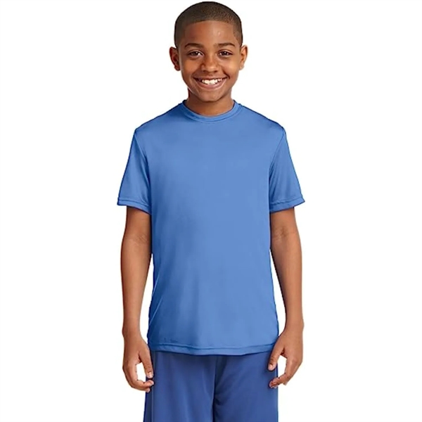 REPREVE® - Youth rPET Performance Short Sleeve T-Shirt - REPREVE® - Youth rPET Performance Short Sleeve T-Shirt - Image 5 of 14