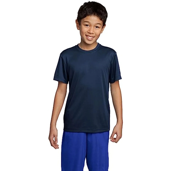 REPREVE® - Youth rPET Performance Short Sleeve T-Shirt - REPREVE® - Youth rPET Performance Short Sleeve T-Shirt - Image 6 of 14