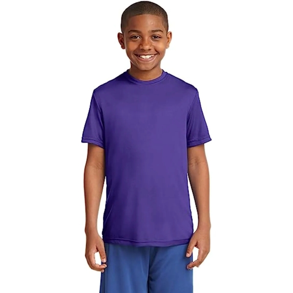 REPREVE® - Youth rPET Performance Short Sleeve T-Shirt - REPREVE® - Youth rPET Performance Short Sleeve T-Shirt - Image 7 of 14