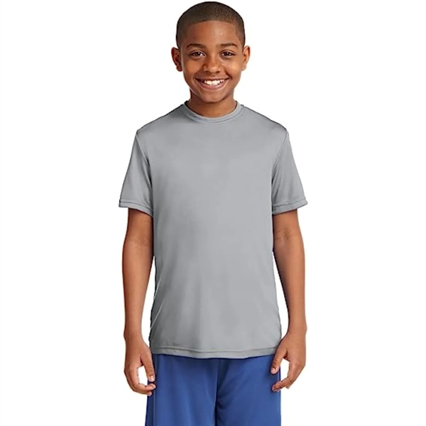 REPREVE® - Youth rPET Performance Short Sleeve T-Shirt - REPREVE® - Youth rPET Performance Short Sleeve T-Shirt - Image 8 of 14