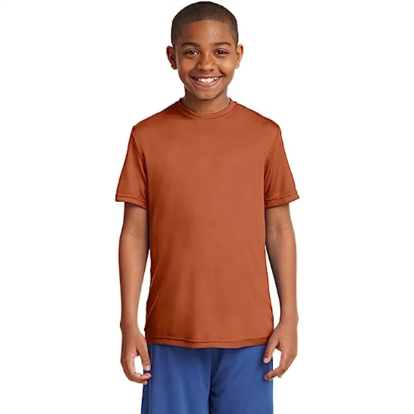 REPREVE® - Youth rPET Performance Short Sleeve T-Shirt - REPREVE® - Youth rPET Performance Short Sleeve T-Shirt - Image 9 of 14