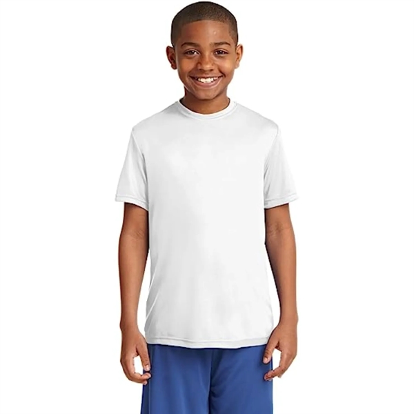 REPREVE® - Youth rPET Performance Short Sleeve T-Shirt - REPREVE® - Youth rPET Performance Short Sleeve T-Shirt - Image 10 of 14