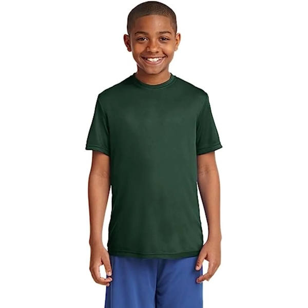 REPREVE® - Youth rPET Performance Short Sleeve T-Shirt - REPREVE® - Youth rPET Performance Short Sleeve T-Shirt - Image 11 of 14