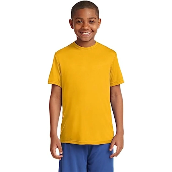 REPREVE® - Youth rPET Performance Short Sleeve T-Shirt - REPREVE® - Youth rPET Performance Short Sleeve T-Shirt - Image 12 of 14