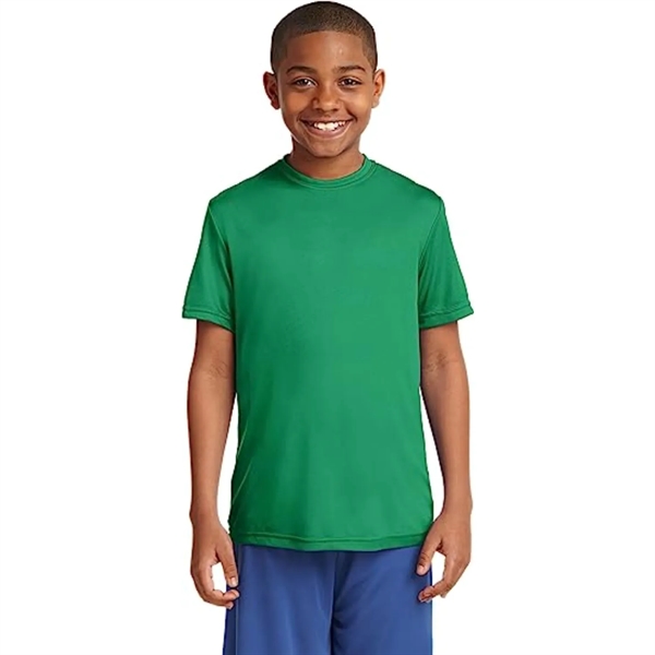 REPREVE® - Youth rPET Performance Short Sleeve T-Shirt - REPREVE® - Youth rPET Performance Short Sleeve T-Shirt - Image 13 of 14