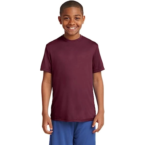 REPREVE® - Youth rPET Performance Short Sleeve T-Shirt - REPREVE® - Youth rPET Performance Short Sleeve T-Shirt - Image 14 of 14