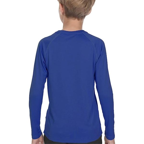 REPREVE® - Youth rPET Performance Long Sleeve T-Shirt - REPREVE® - Youth rPET Performance Long Sleeve T-Shirt - Image 1 of 12