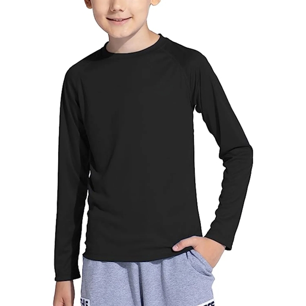 REPREVE® - Youth rPET Performance Long Sleeve T-Shirt - REPREVE® - Youth rPET Performance Long Sleeve T-Shirt - Image 3 of 12