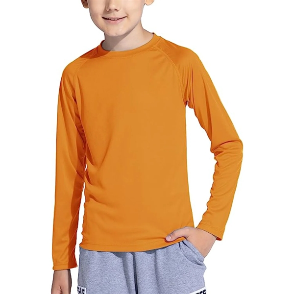 REPREVE® - Youth rPET Performance Long Sleeve T-Shirt - REPREVE® - Youth rPET Performance Long Sleeve T-Shirt - Image 10 of 12