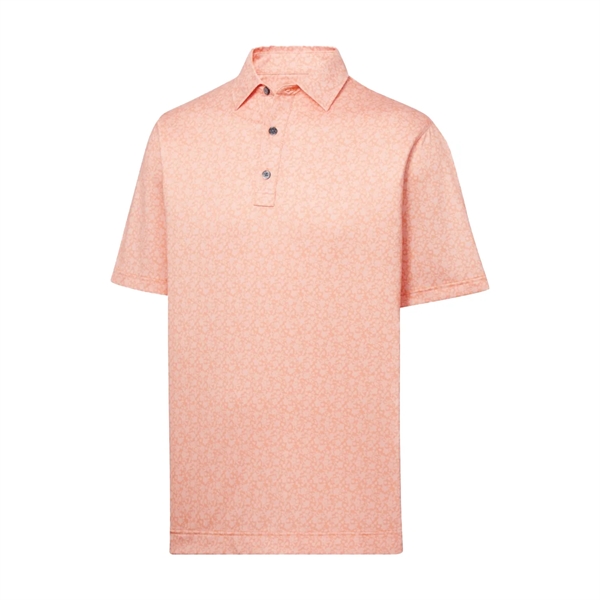 Footjoy Painted Floral Lisle Golf Shirt