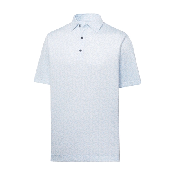 Footjoy Painted Floral Lisle Golf Shirt